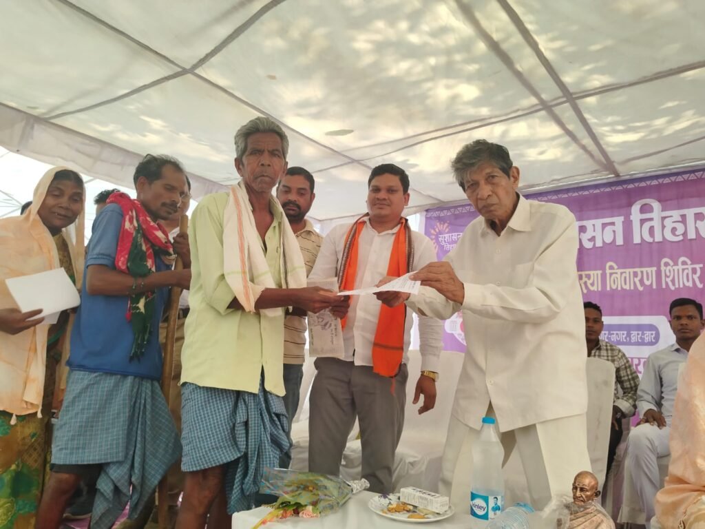 बरपाली में जनसमस्या निवारण शिविर, 107 आवेदनों का मौके पर निराकरण