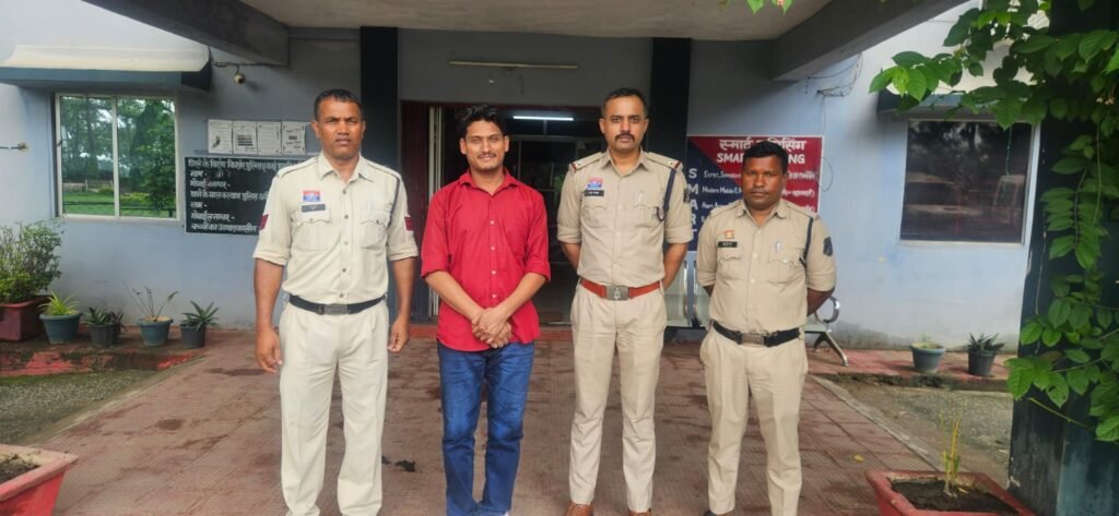 कोरबा: 2 साल पुराने हत्या केस में मुख्य आरोपी वैभव भारती गिरफ्तार