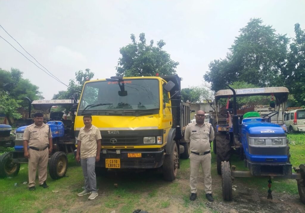 खनिज विभाग कोरबा की लगातार ताबड़तोड़ कार्रवाई में 12 वाहन जब्त जिलेभर में खनिज माफियाओं के खिलाफ सख्त शिकंजे से मचा हड़कंप