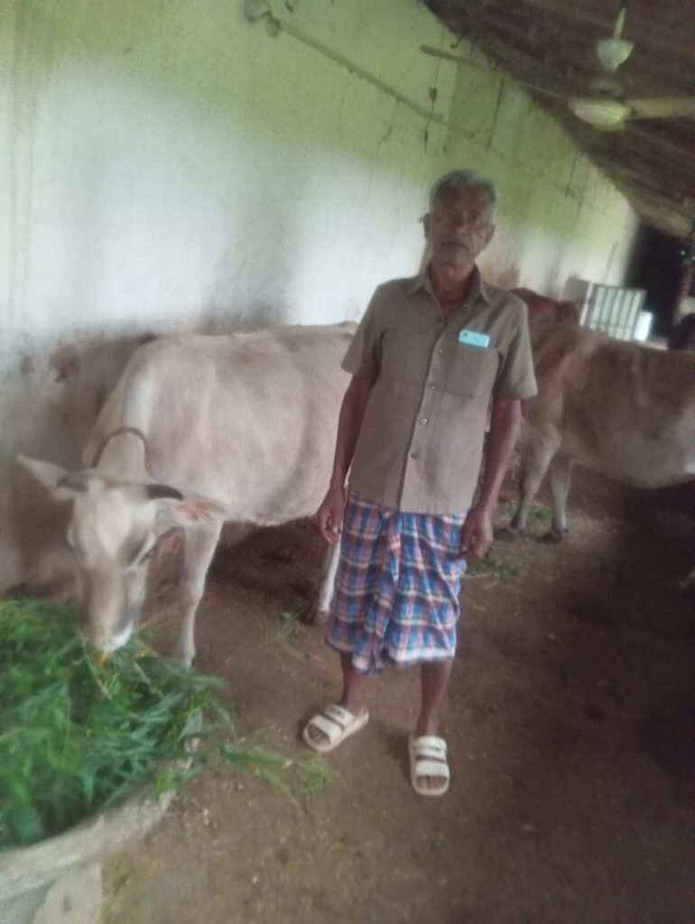 सेवा संकल्प अभियान ’दो गायों से शुरू हुआ सफर, डेयरी ने संतराम के परिवार में लाई खुशहाली’